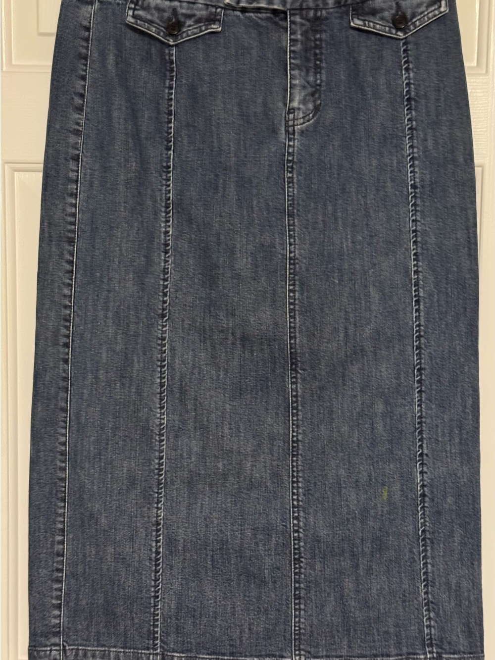 Eddie Bauer Denim  maxi skirt petite